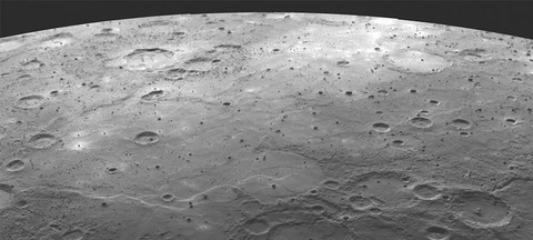 Superficie de mercurio